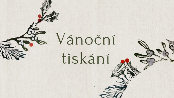Vánoční tiskání