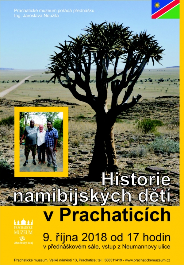 Historie namibijských dětí v Prachaticích