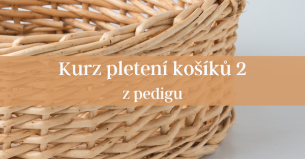 Kurz pletení košíků 2 - z pedigu