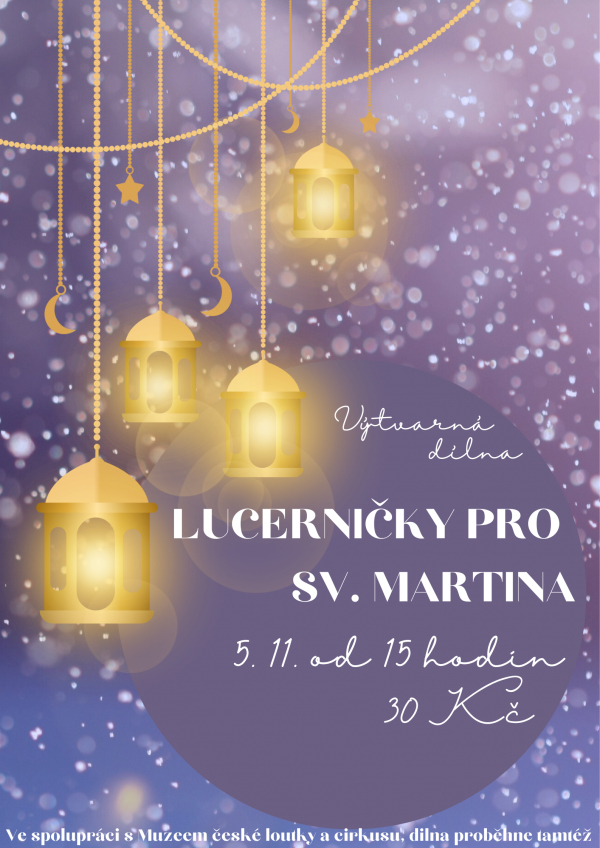 Lucerničky pro Sv. Martina