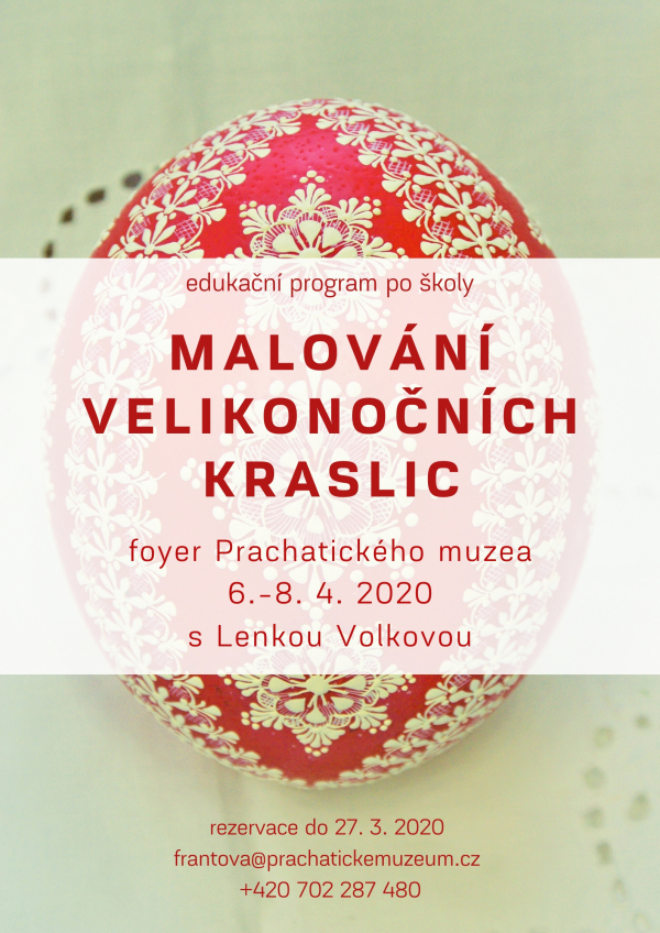 Malování velikonočních kraslic