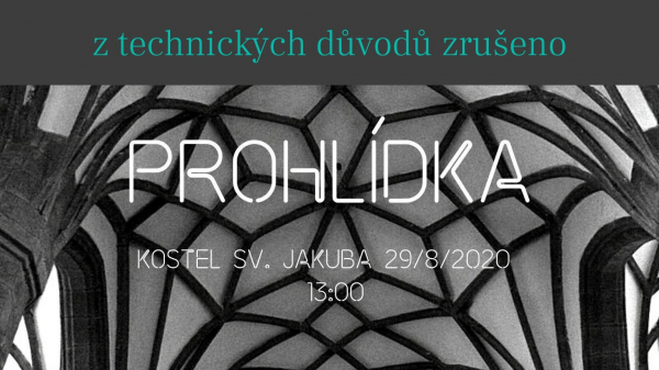 Prohlídka kostela sv. Jakuba - ZRUŠENO