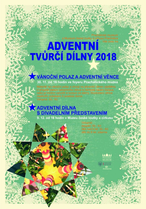 Tvůrčí dílna - adventní věnce a vánoční polaz