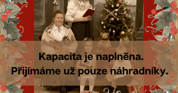 Vánoční focení s Museem fotoateliérem Seidel - kapacita je naplněna