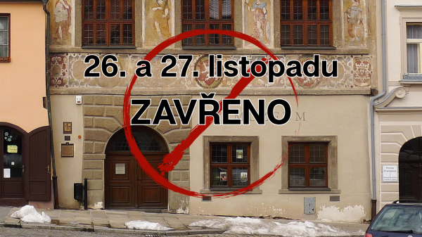 ZAVŘENO z technických důvodů