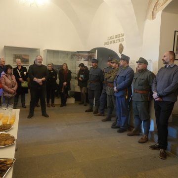 18.3. 2025 Vernisáž výstavy Pod císařským orlem Rakousko-Uherská armáda a její posádkové město Prachatice