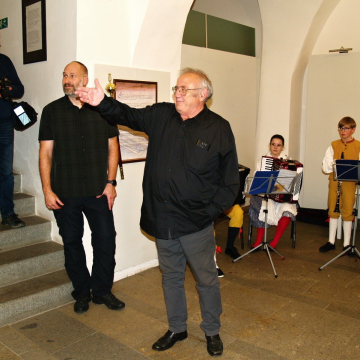 Vernisáž výstavy Historické hudební nástroje