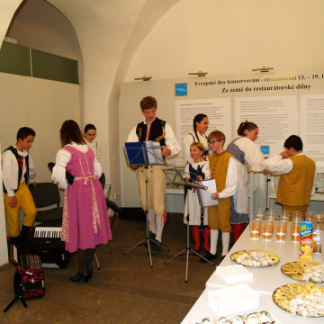 Vernisáž výstavy Historické hudební nástroje