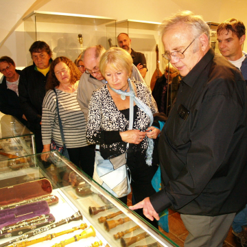 Vernisáž výstavy Historické hudební nástroje