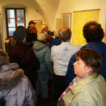 Vernisáž 26.3. 2026 zahájení sezóny:  výstava Svědectví map - Prachaticko na starých mapách