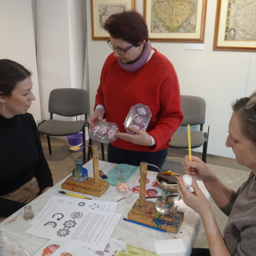 Kurz voskové batiky kraslic s Lenkou Volkovou - 31.3. 2026