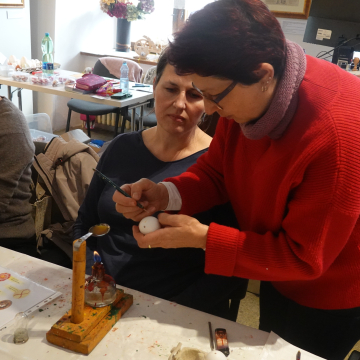 Kurz voskové batiky kraslic s Lenkou Volkovou - 31.3. 2026