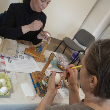 Kurz voskové batiky kraslic s Lenkou Volkovou - 31.3. 2026