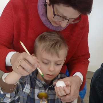 Kurz voskové batiky kraslic s Lenkou Volkovou - 31.3. 2026