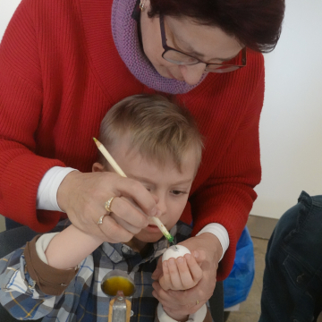 Kurz voskové batiky kraslic s Lenkou Volkovou - 31.3. 2026