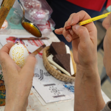 Kurz voskové batiky kraslic s Lenkou Volkovou - 31.3. 2026