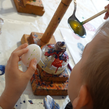 Kurz voskové batiky kraslic s Lenkou Volkovou - 31.3. 2026