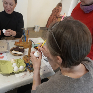 Kurz voskové batiky kraslic s Lenkou Volkovou - 31.3. 2026