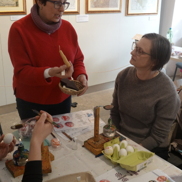 Kurz voskové batiky kraslic s Lenkou Volkovou - 31.3. 2026
